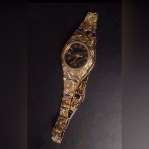 Gold nugget watch